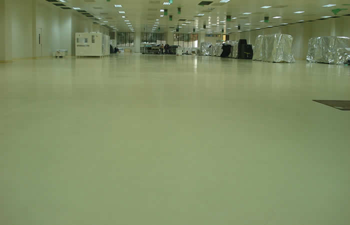 Food-grade flooring for processing and wash-down areas